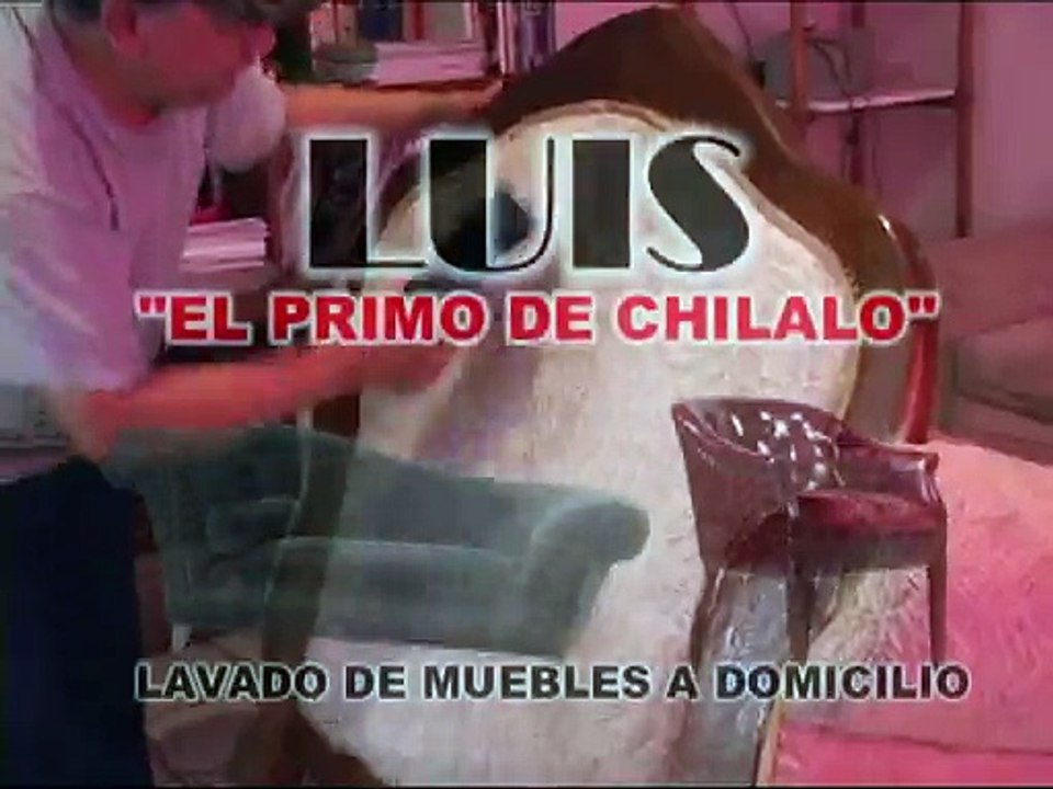 LUIS "EL PRIMO DE CHILALO"  -LAVADO DE TODO TIPO DE MUEBLES E INTERIORES DE AUTOMOVILES.-.
