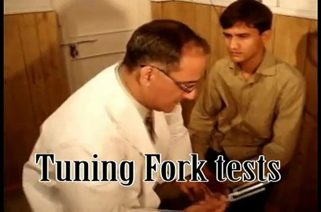 Hearing Tests-Rinne's and Weber Test - Professor Pal- King Edward