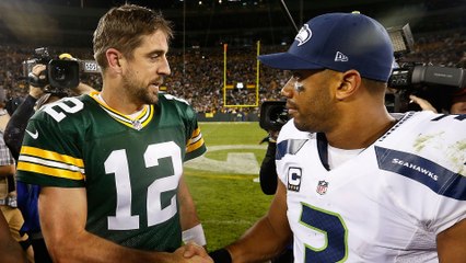 Aaron Rodgers Takes Shot at Russell Wilson by Crediting God for Packers’ Win