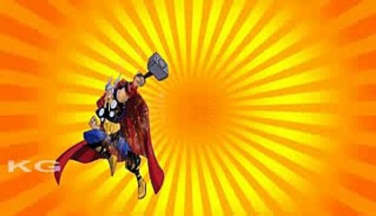 THOR Finger Family Nursery Song for Children and Babies Collection By Krystal Games