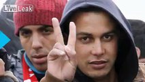 LiveLeak.com - 'ISIS terrorist' is seen offering a peace sign as he arrives in Europe aboard a migrant boat just one month before he would be accused of killing sc