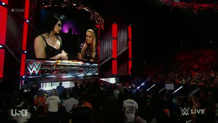 Paige & Natalya Backstage Segment