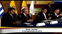 Maduro y Santos acuerdan retorno de embajadores tras reunión en Quito_