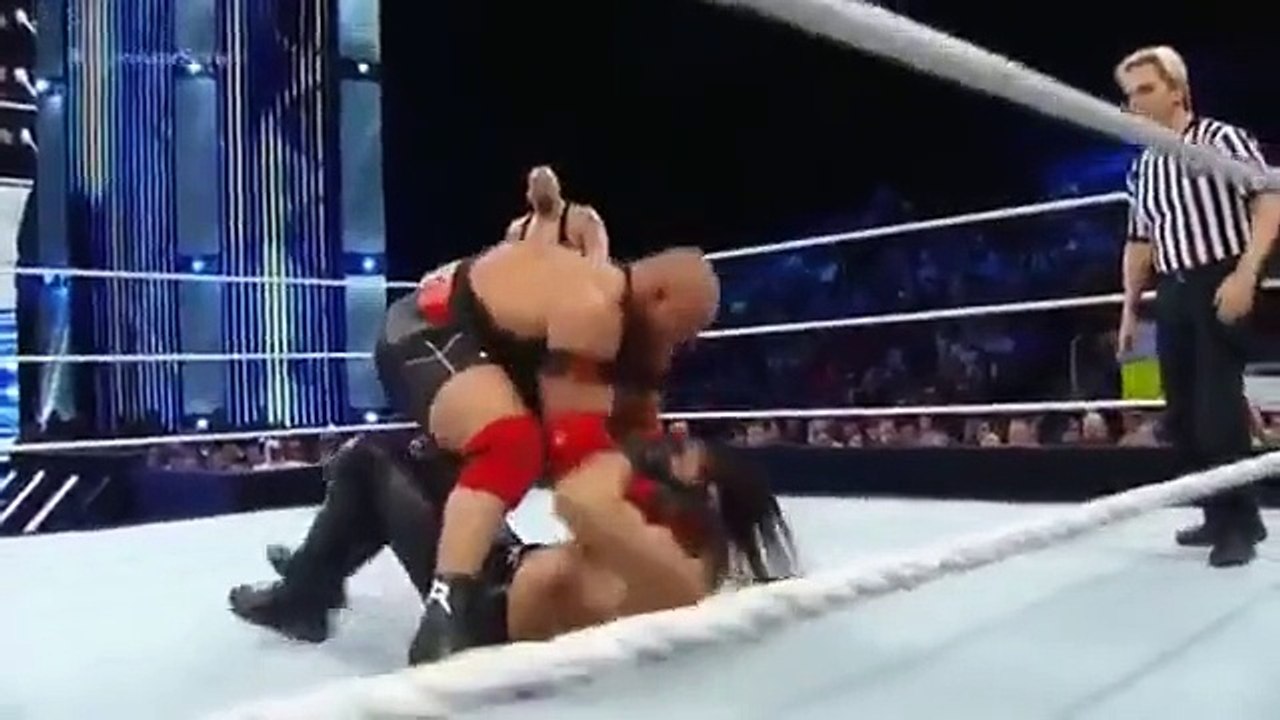 Big-show-Ryback-vs-Seth-roillins-kane-11-21-2014 WWE Wrestling