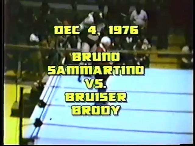 Bruiser Brody vs. Bruno Sammartino
