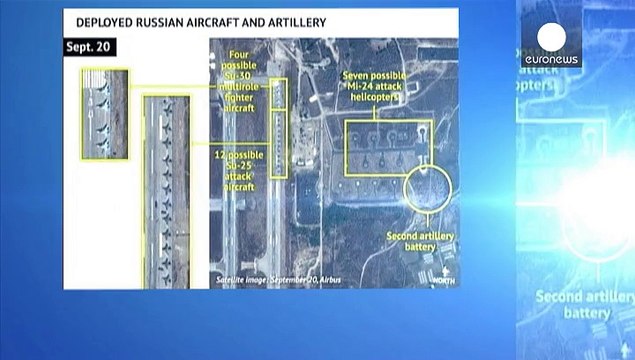 Американці опублікували знімки російських військових літаків у Сирії