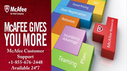McAfee Cutomer Support  1-855-676-2448 Toll Free Number