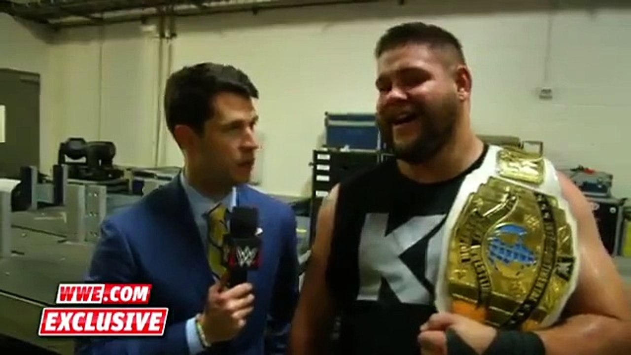 Kevin Owens' bizarre post-match interview_ WWE.com Exclusive, Sept. 20, 2015 WWE Wrestling