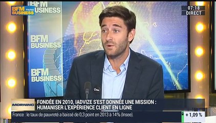 iAdvize, une manière de réhumaniser l'expérience client en ligne: Julien Hervouët - 22/09