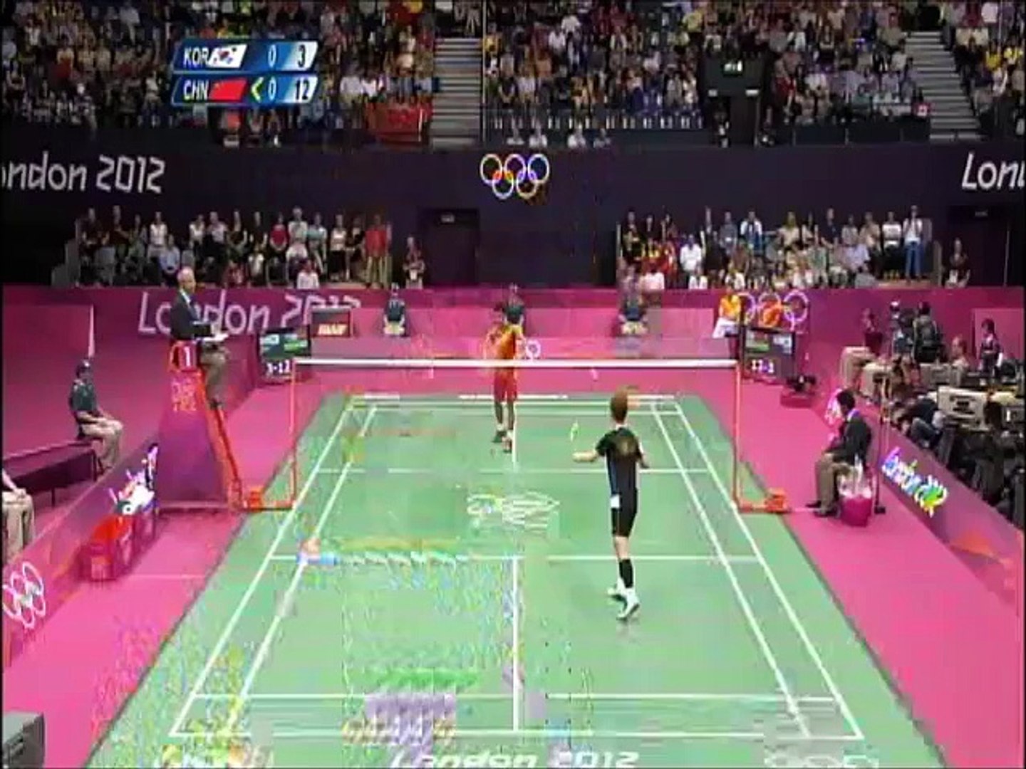 ⁣Badminton semi-final