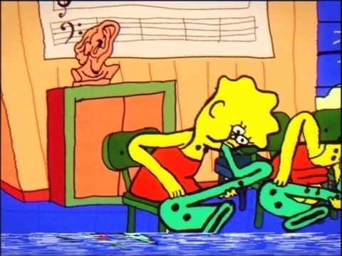 Un fan des Simpsons a recréé le générique en version VHS bien bizarre... WTF