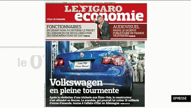 La Revue de Presse du 22 septembre 2015 par Hélène Jouan