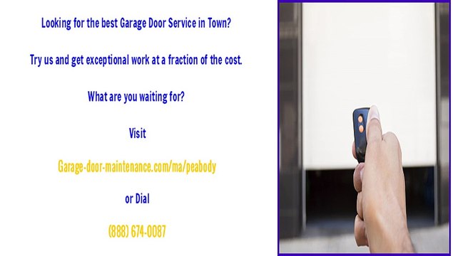 Garage Door Repair Service & Maintenance in Peabody, MA