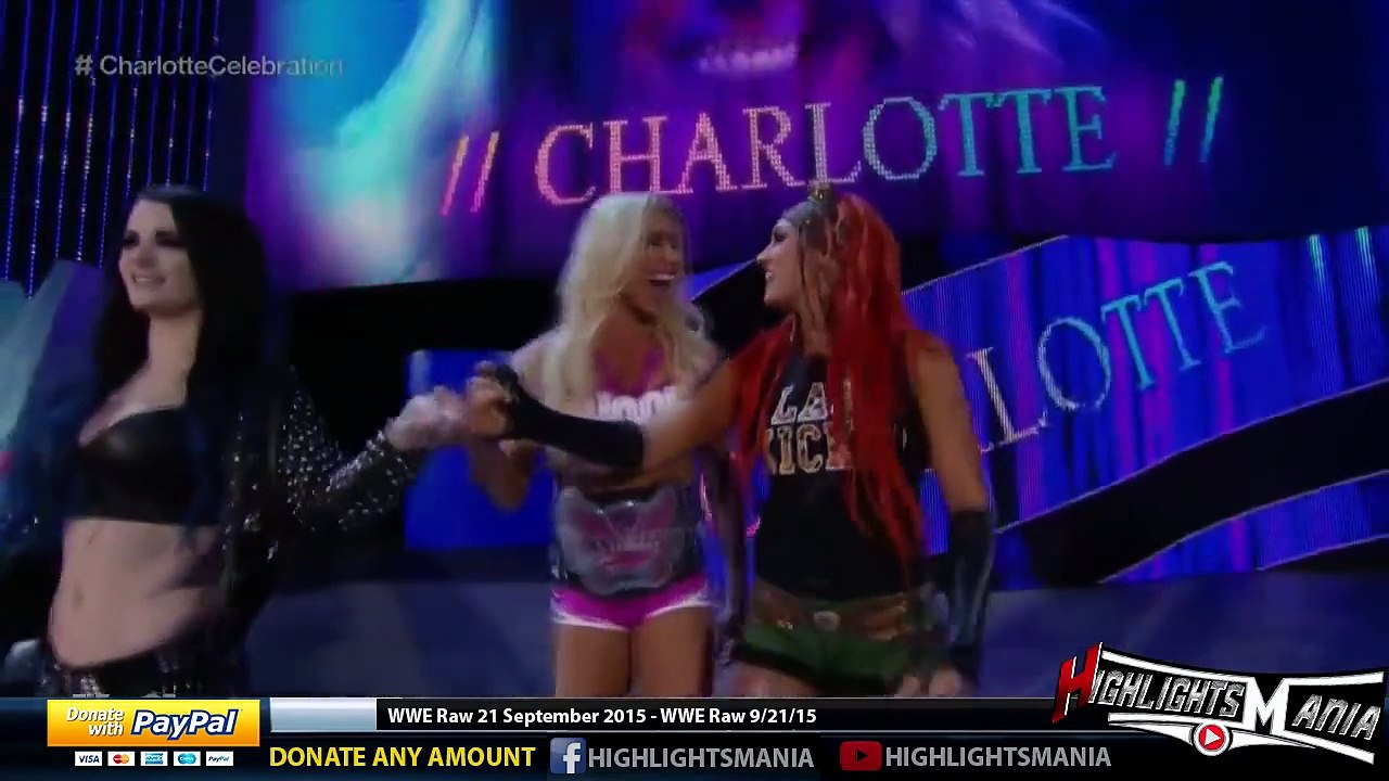 WWE Raw 21 September 2015 Highlights - wwe monday night raw 9-21-15 highlights
