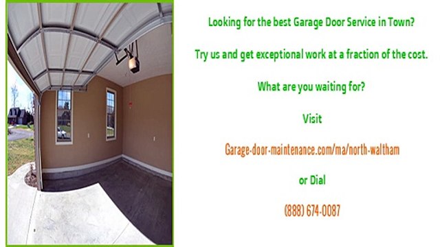 Garage Door Repair Service & Maintenance in North Waltham, MA