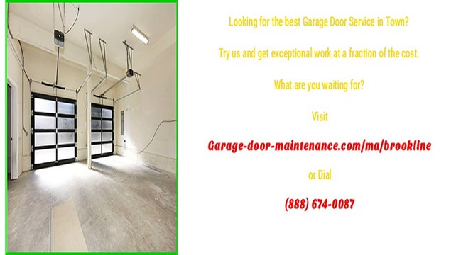 Brookline, MA Garage Door Parts Repair & Replacement