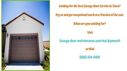Plymouth, MA Garage Door Parts Repair & Replacement