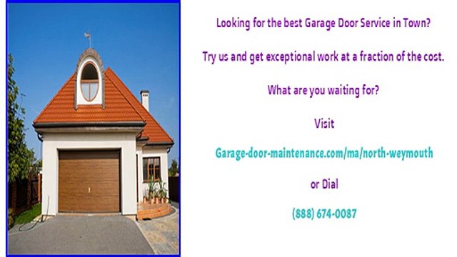 Expert Garage Door Repair North Weymouth, MA