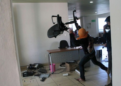 Mexique : les bureaux du procureur de l'état de Guerrero mis à sac