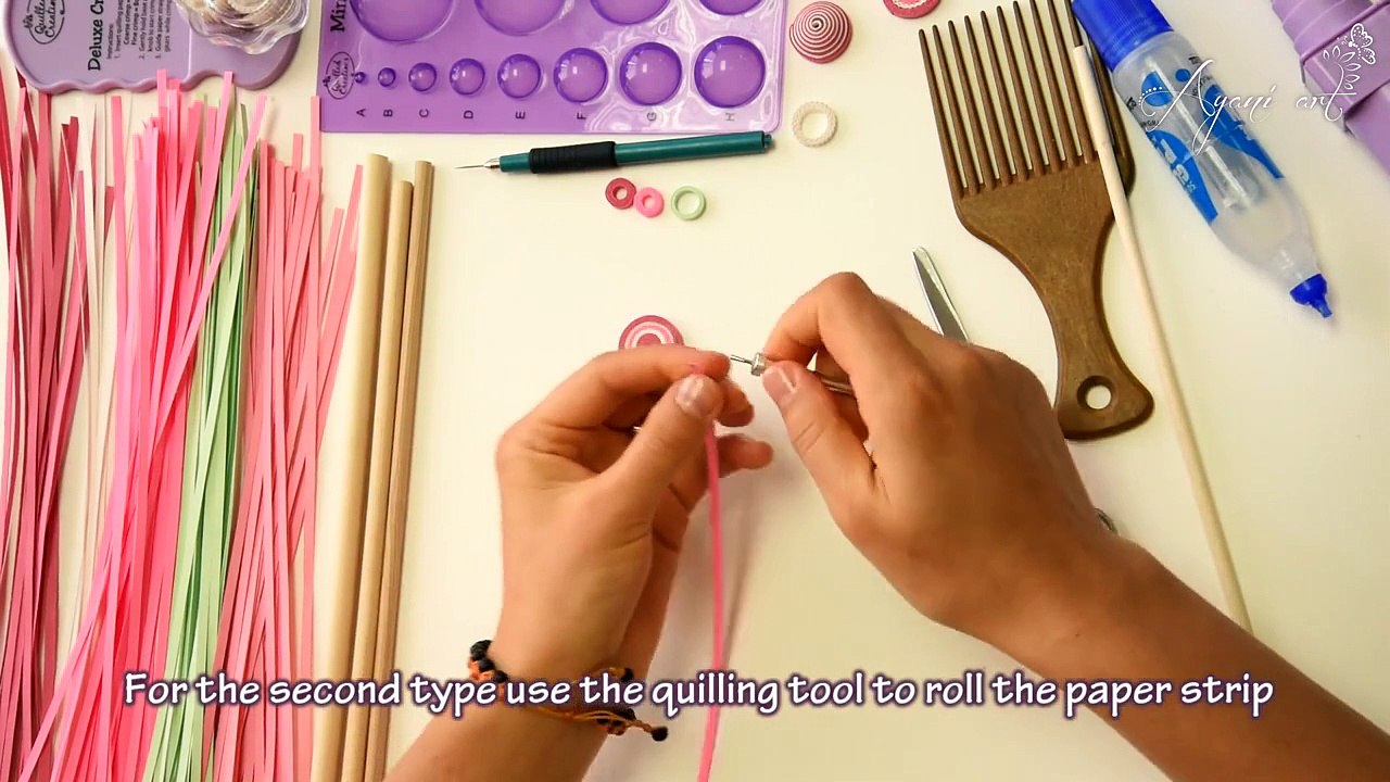 Quilling-bubbles