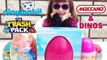 [COMPILATION] Compil N°2 de 4 vidéos de Kalys Kinder, Playmobil, Lego, Trash Pack, Meccano