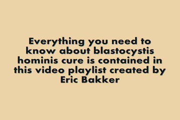 Blastocystis Hominis Cure Will Strengthen Your Immune System As Well