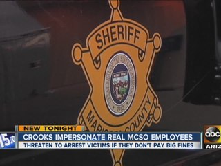 Crooks impersonate real MCSO employees