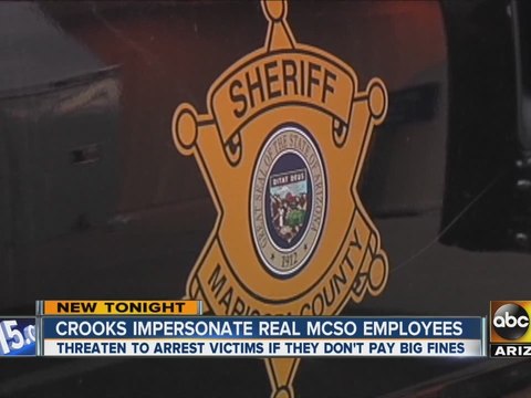 Crooks impersonate real MCSO employees
