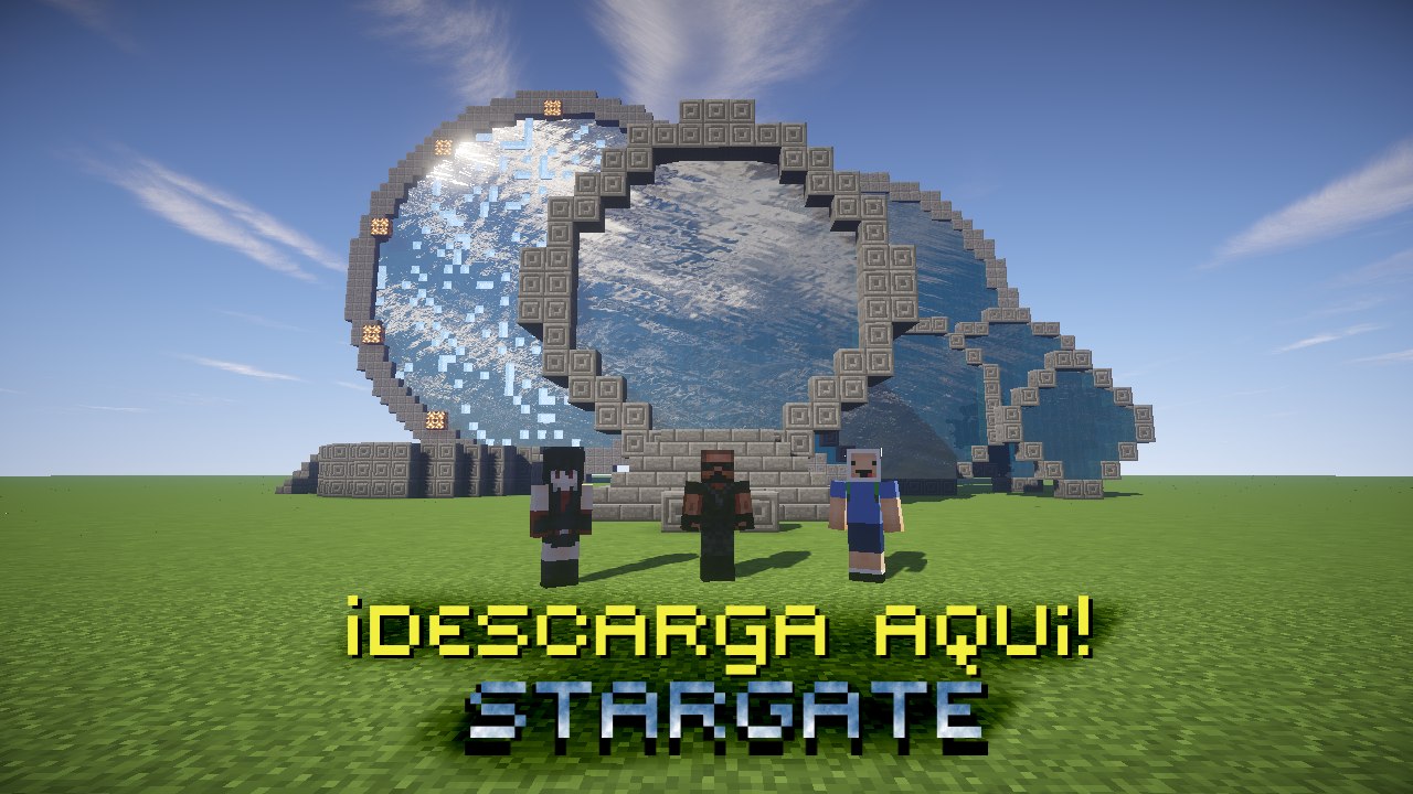 STARGATE Animado & Automatico 1.8.x Vanilla 0%LAG + Descarga ;D