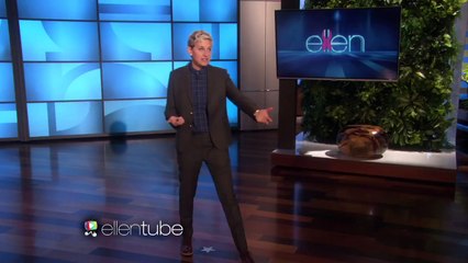 Скачать видео: Ellen Squashes the Kim Kardashian West Rumors