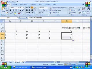 MS Excel  lecture 8 by Usfandyar