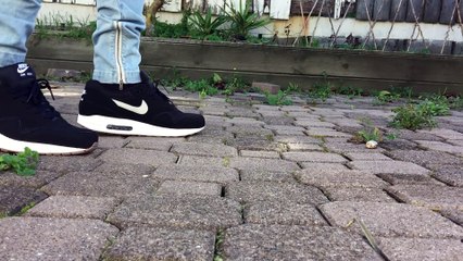 Air Max 1 Essential  Black Gum Sole  On-Feet & Close up Looks