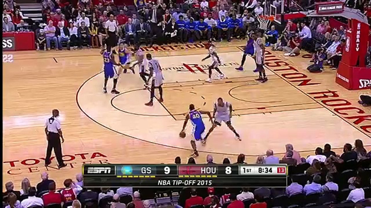 Harrison Barnes Throws it Down on Dwight Howard