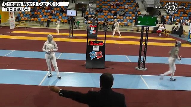 CdM sabre dames Orléans 2015 - individuel T64 > T16 piste bleue 31/10/2015