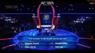 Who want to be Millionaire gameshow awkward moment in Vietnam. Guy doesnt believe in woma