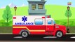 Ambulance | Dump Yard | Crusher Machine | Smashing Toys For Kids