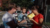 허니버터칩을 처음 먹어본 미국인들의 반응?! // Americans Try Honey Butter Chips!!