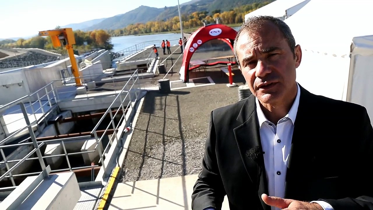 La centrale hydroélectrique de Rochemaure : un exemple de valorisation du Rhône