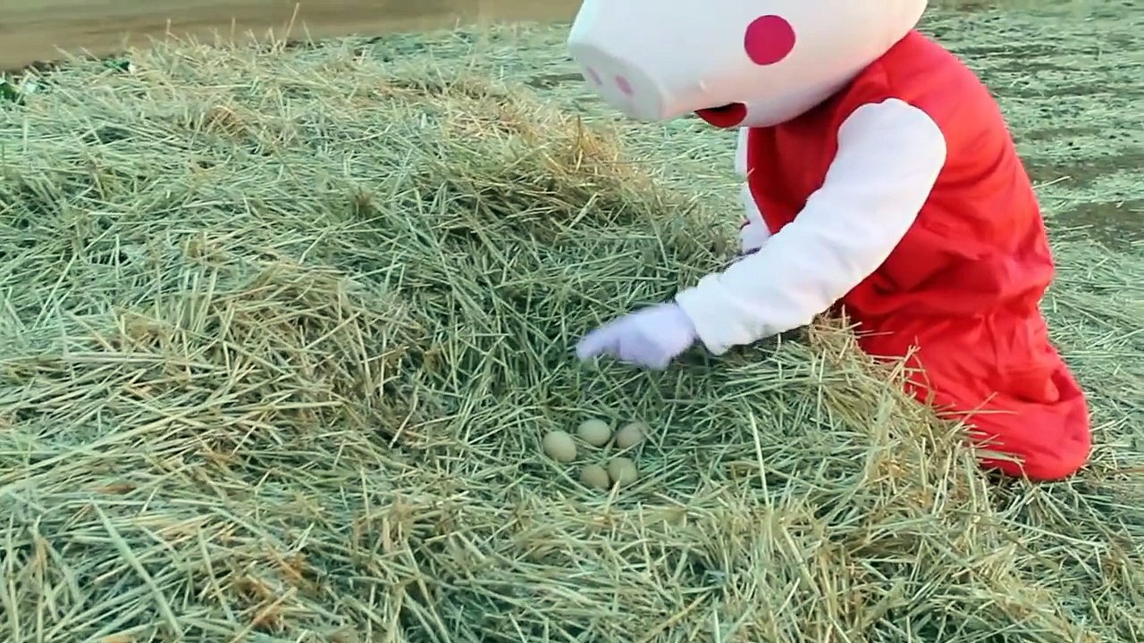 Peppa Pig Giant Egg Surprise - Peppa Pig Toys - Giant Surprise Eggs Unboxing + Kinder Surp