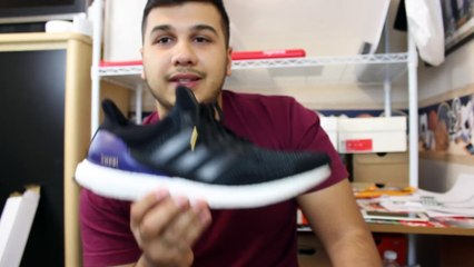 adidas ultra boost black metallic gold review