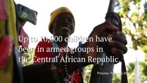 Central African Republic: Child soldiers learning to be children again - BBC News