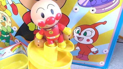 anpanman toys cartoon アンパンマン　おもちゃでアニメｗｗ　パっとひろがるパン工場