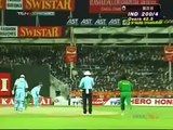 Wasim Akram Cleans Up Ganguly On Reverse Swing