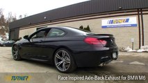 Turner F13 BMW M6/F06 M6 Gran Coupe Race Inspired Axle-Back Exhaust