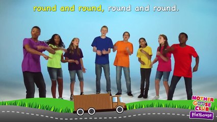 The Wheels on the Truck | Mother Goose Club Playhouse Kids Video