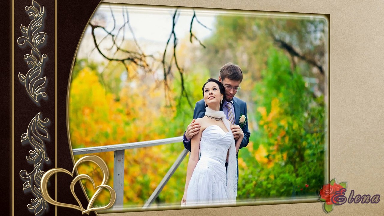 "Wedding album..."  ProShow Producer Template