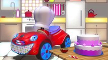 Kids Cartoons in 3D animation - Car & Birthday Cake {}