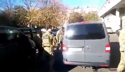 СБУ у офиса УКРОПа в Днепропетровске