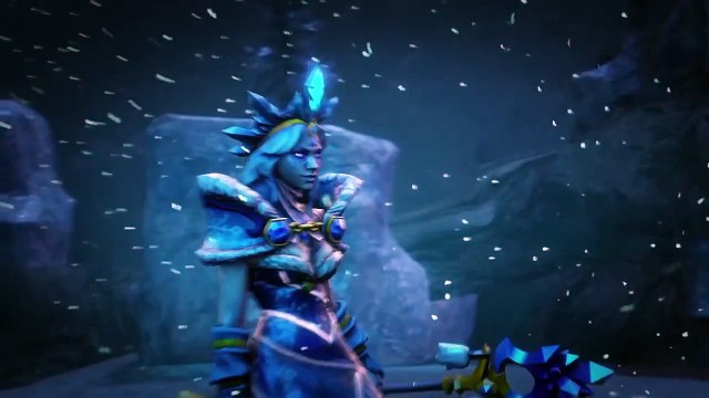 Кто любит видео ролики по доте, посмотрите это видео основанное на лоре Crystal Maiden