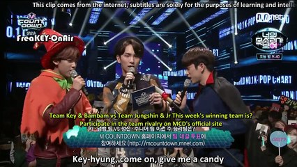 [eng sub] 151029 M!Countdown Key cut